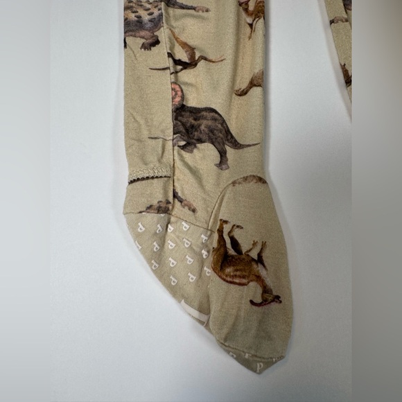 Posh Peanut Dino Zip Pajamas Size 18-24M - Picture 3 of 5